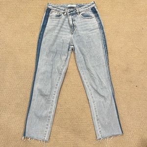 Pacsun two-tone mom jeans Size:26
